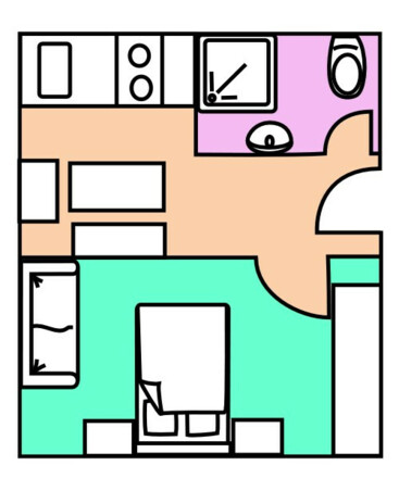 Umriss Ferienwohnung 311