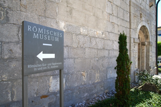 Eingang Römisches Museum für Kur- und Badwesen