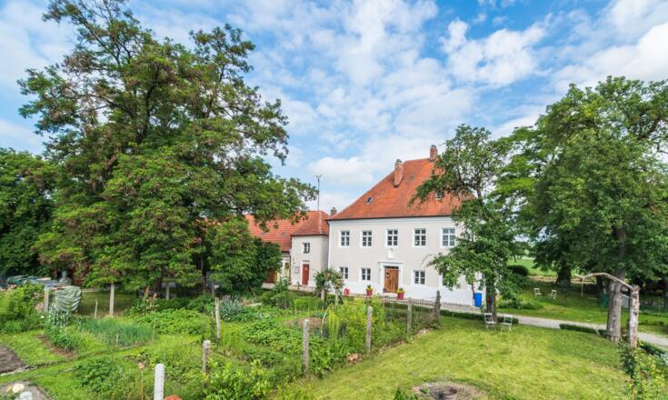 Haus seitlich