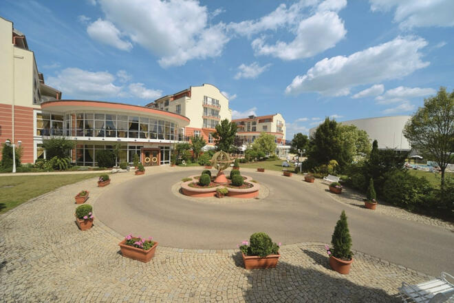 Außenansicht The Monarch Hotel Bad Gögging