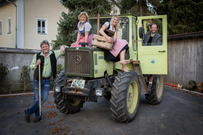 Familie Frischeisen vom Carlbauer-Hof in Kelheim