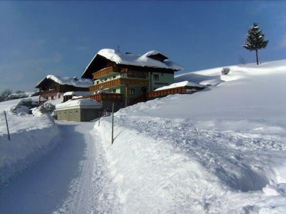 Privatzimmer Inge Klaushofer, Ansicht von der Lida