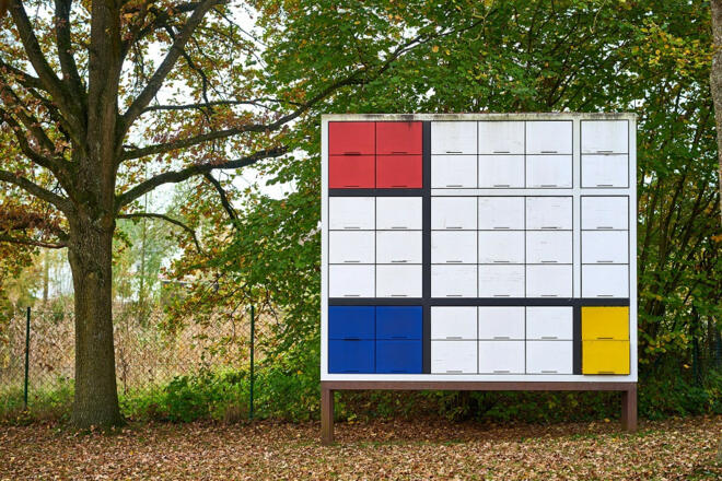 Hommage à Mondrian