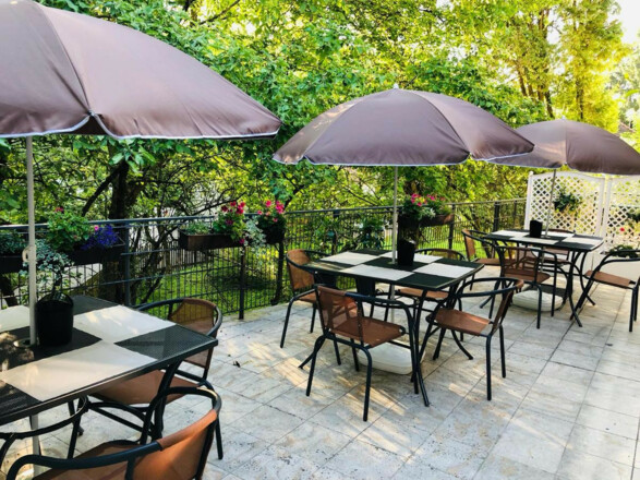 Frühstücksterrasse