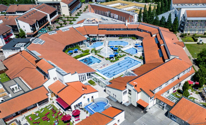 Luftaufnahme Limes Therme