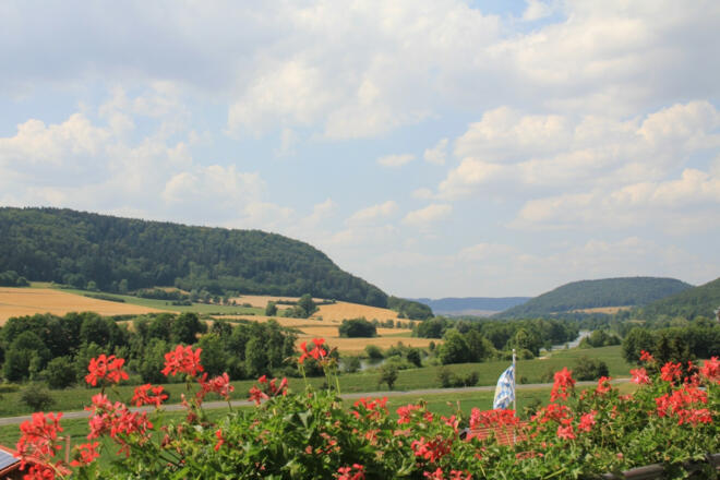 Herrliche Aussicht ins Altmühltal