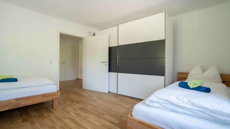 Wohnküche der \"Modernen Ferienwohnung mit Ausblick\"