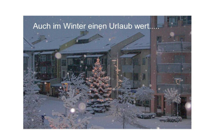 Hausansicht Winter