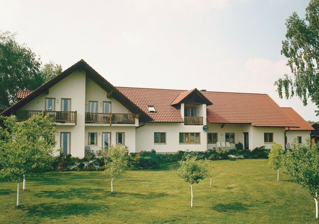 Hausansicht FeWo auf dem Bauernhof
