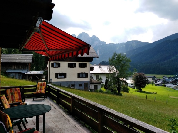 Ausblick von der Terrasse
