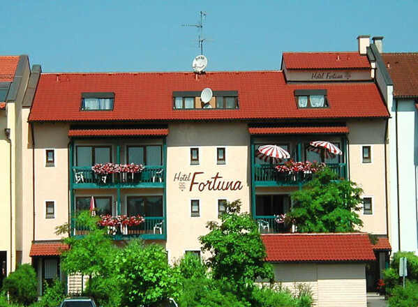 Rückseite Hotel Fortuna