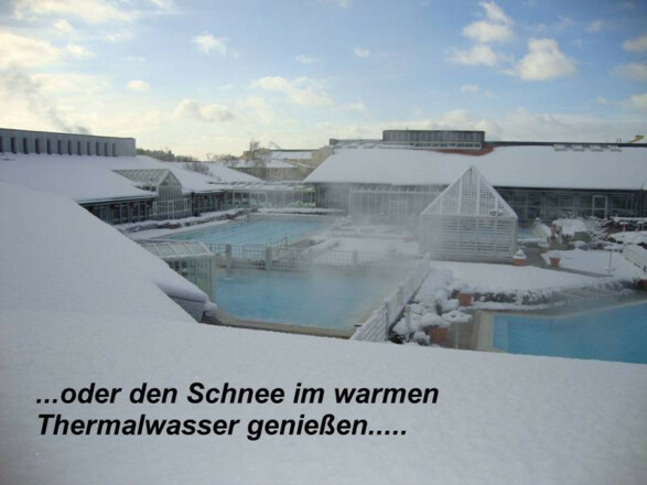 Winteransicht Limes-Therme