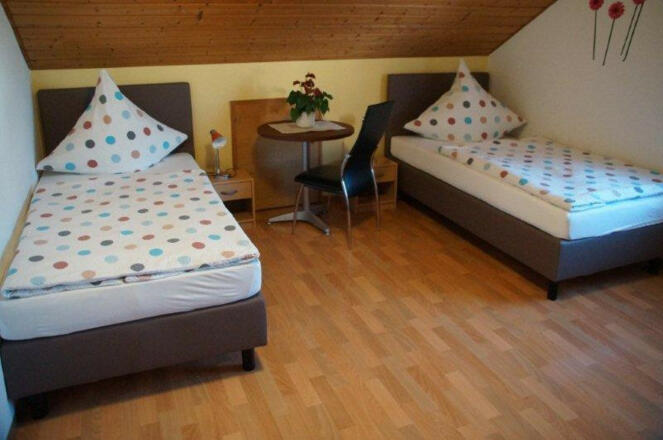 Schlafzimmer Ferienwohnung 1