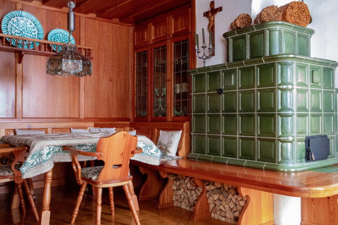 Wohnraum in der Butchi-Suite Bad Goisern