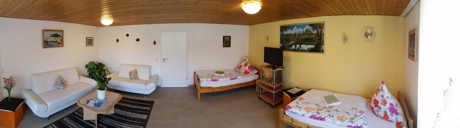 Wohnschlafraum Ferienwohnung 2