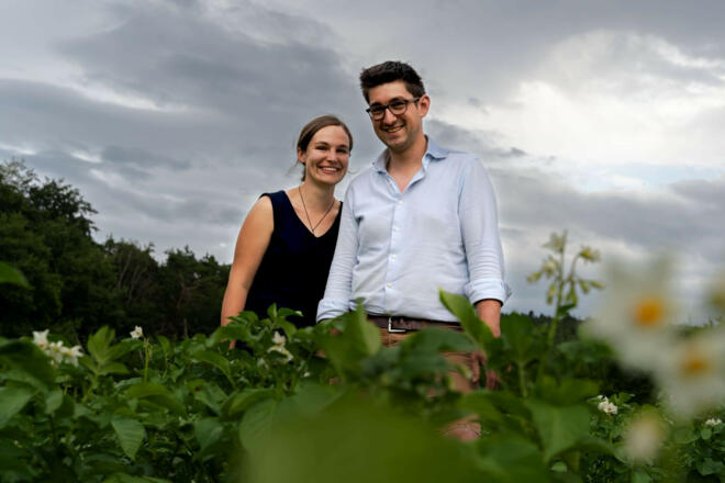 Magdalena und Stefan Amberger vom Biohof Amberger