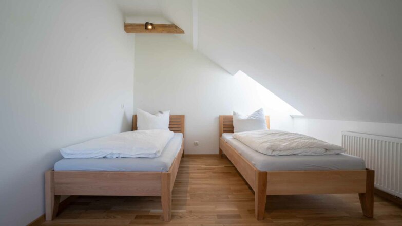 Badezimmer der \"Modernen Ferienwohnung mit Ausblick\"