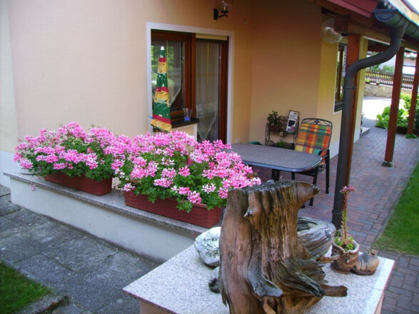 Terrasse Ferienwohnung