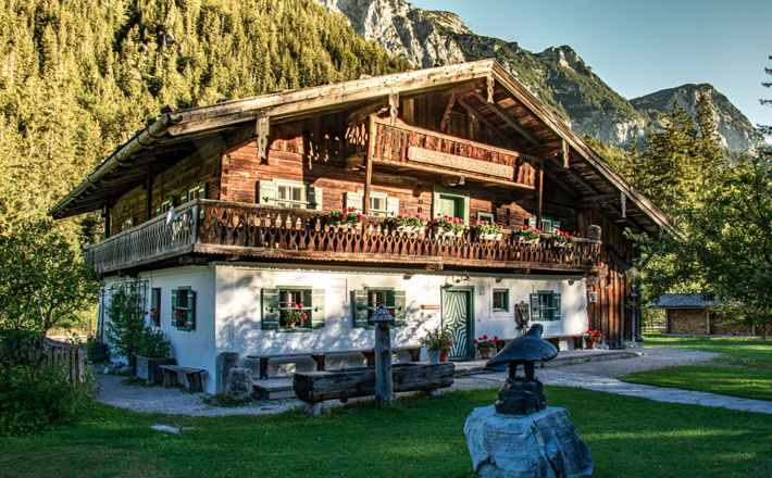 Das Klausbachhaus im Nationalpark Berchtesgaden
