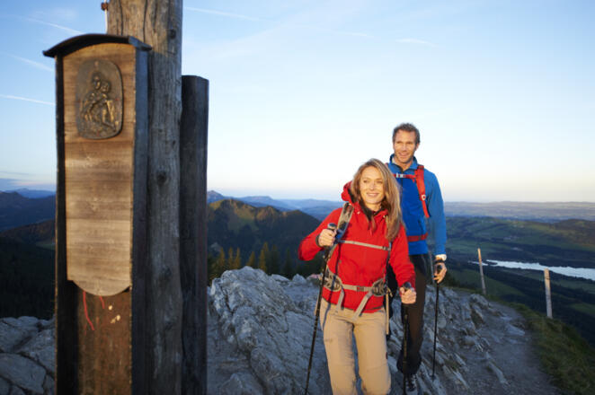 Gipfelkreuz auf der Alpspitze