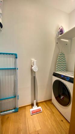 Waschbereich Waschmaschine Fritzens Ferienwohnung
