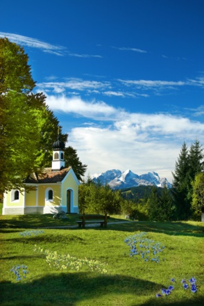 Kapelle Maria Rast im Sommer