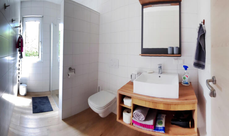 Badezimmer Apartment Brigitte