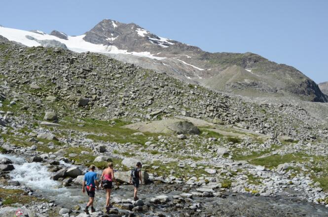 Die Wanderung auf dem Arthur-Hartdegen-Weg (Blick zum Schneebigen Nock) ist zu Recht ein Höhenweg-Klassiker.