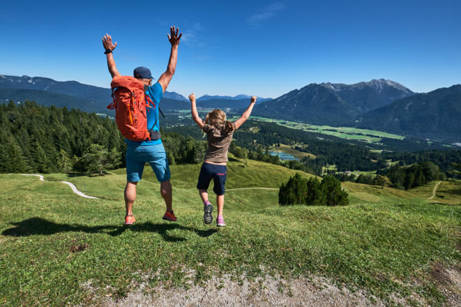 Familienwanderung am Kranzberg