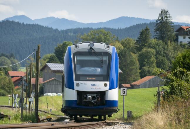Hin mit der BRB
