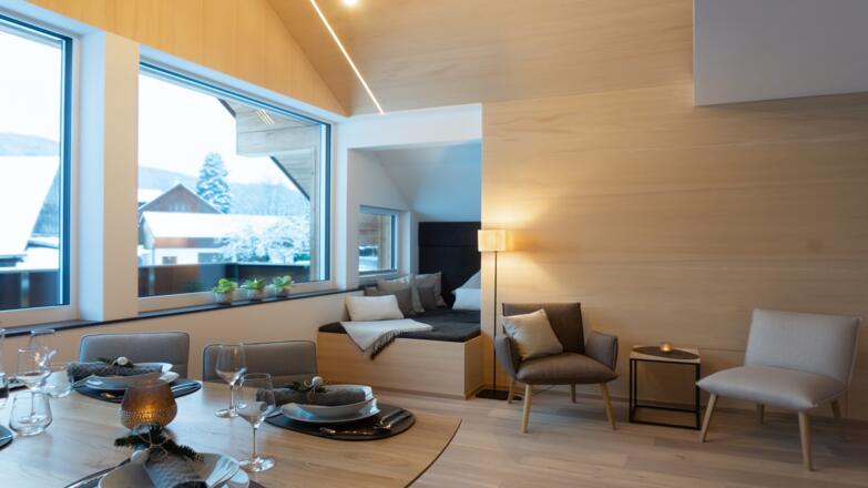 Essbereich mit Wohnecke