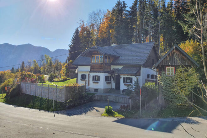 Hausansicht Ferienhaus Bad Goisern
