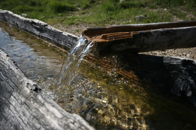 Brunnen oberhalb Eckenalm