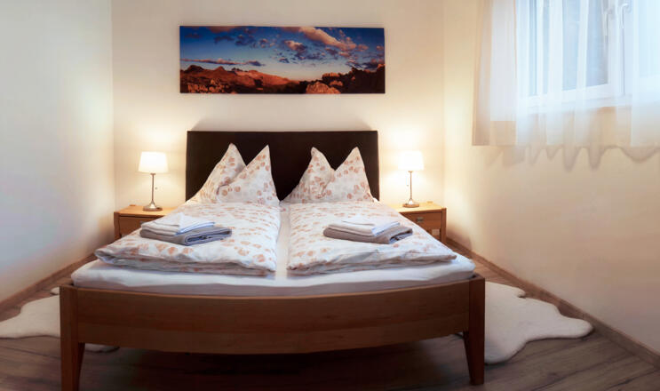 Schlafzimmer Apartment Brigitte