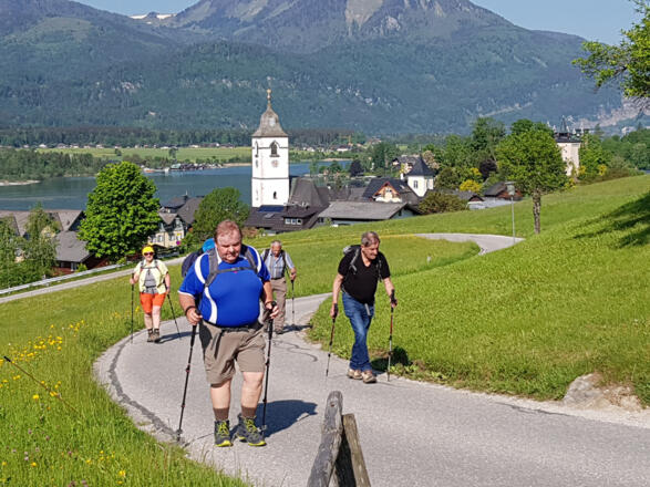 Am Weg Richtung Schwarzensee.