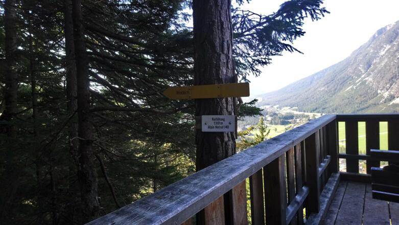 weiter Richtung Weidach