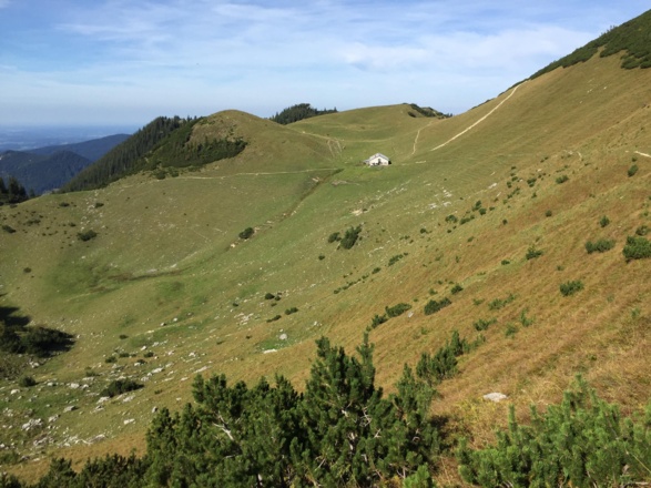 Jägerbauernalm, im Kessel, gegenüber