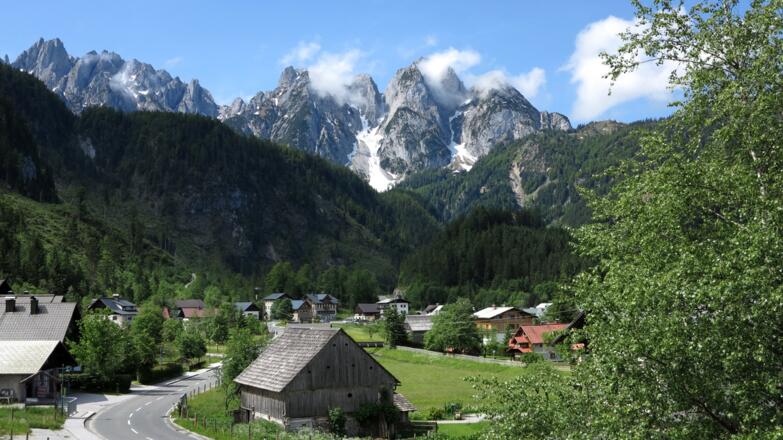 Blick auf den Gosaukamm