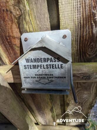Am Eibensee gibts auch eine Wanderpass Stempelstelle