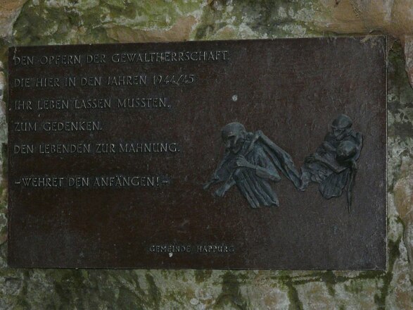 Gedenktafel beim Doggerstollen