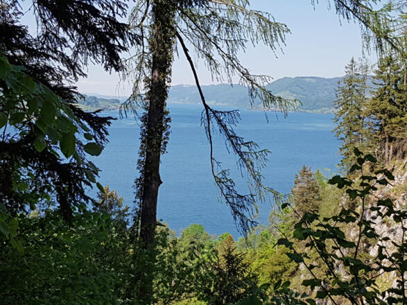 Attersee in Sicht.