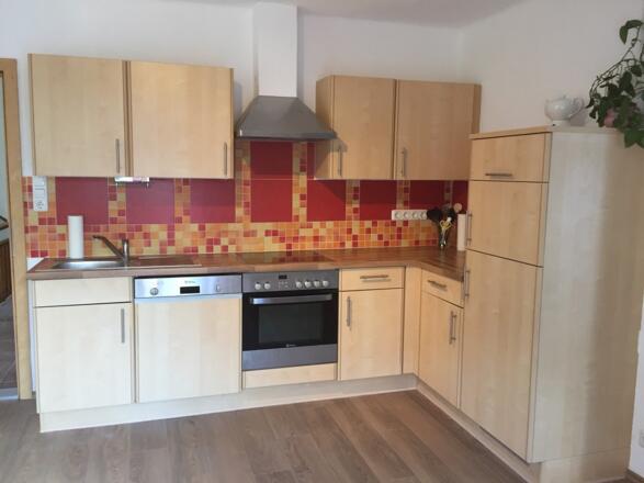 Küche der Ferienwohnung