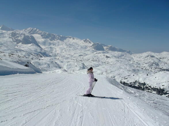 Skifahren am Krippenstein