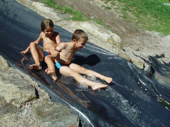 Wasserrutsche