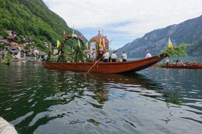 Frohnleichnamsprozession Hallstatt