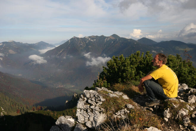 Gipfelblick am Spitzstein