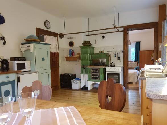 Küche mit original Ofen