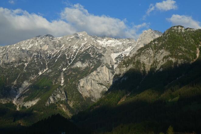 Das Brentnerkar vom hinteren Stodertal aus gesehen