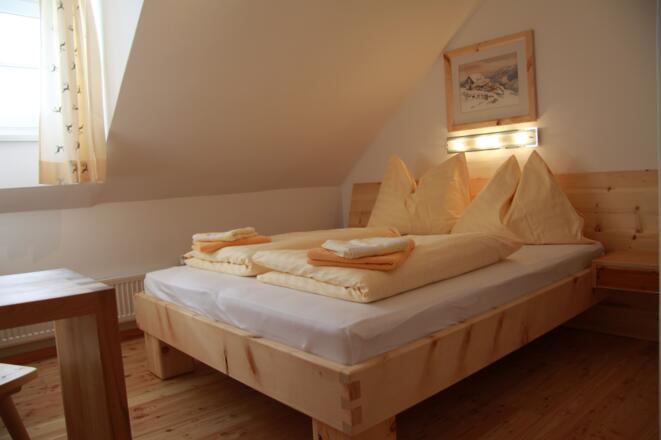 Zirbenkomfortzimmer der Lodge