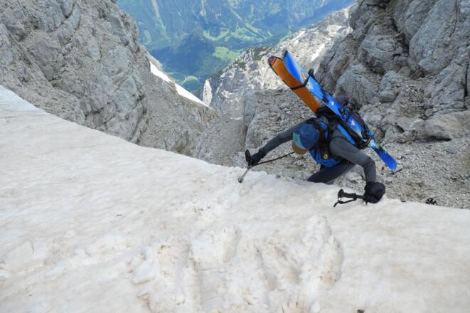 Ausstieg aus dem Brentnerkar